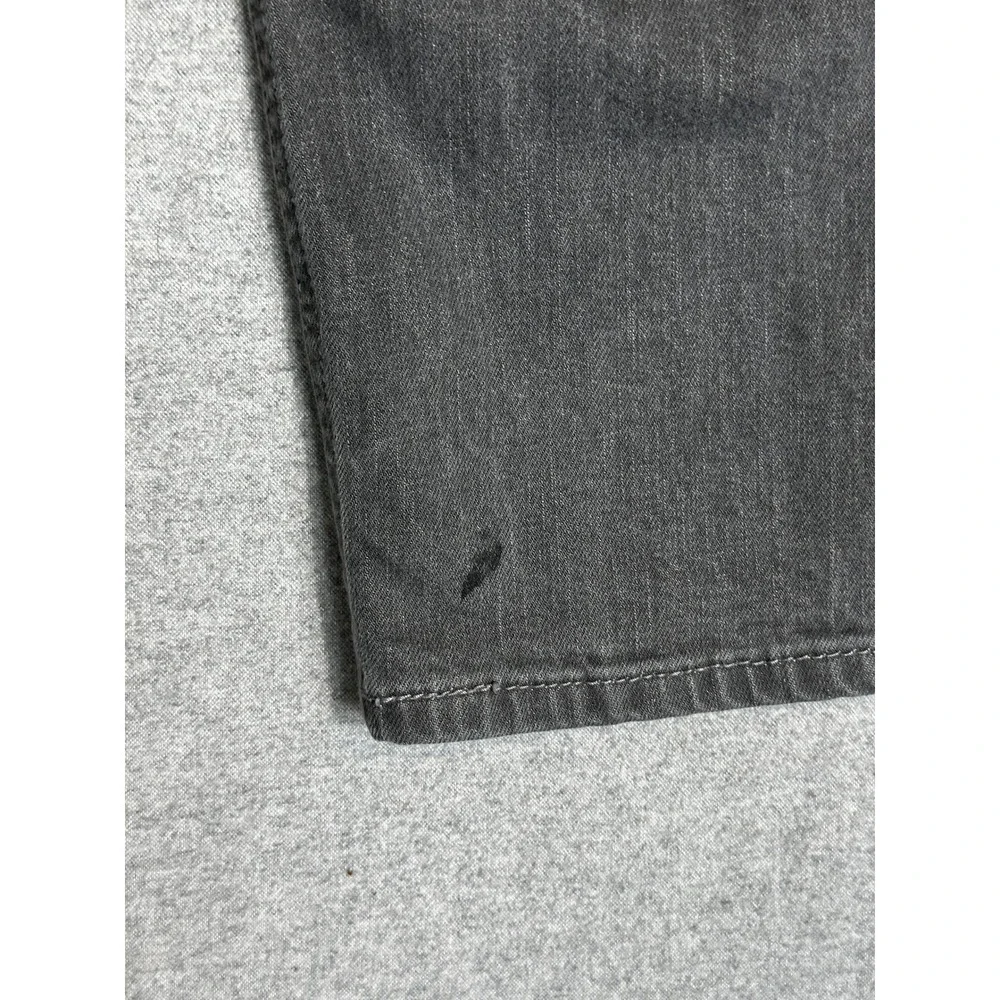 Levis 514 SJeans Mens 36x30 Gray Straight Faded Denim Pants
